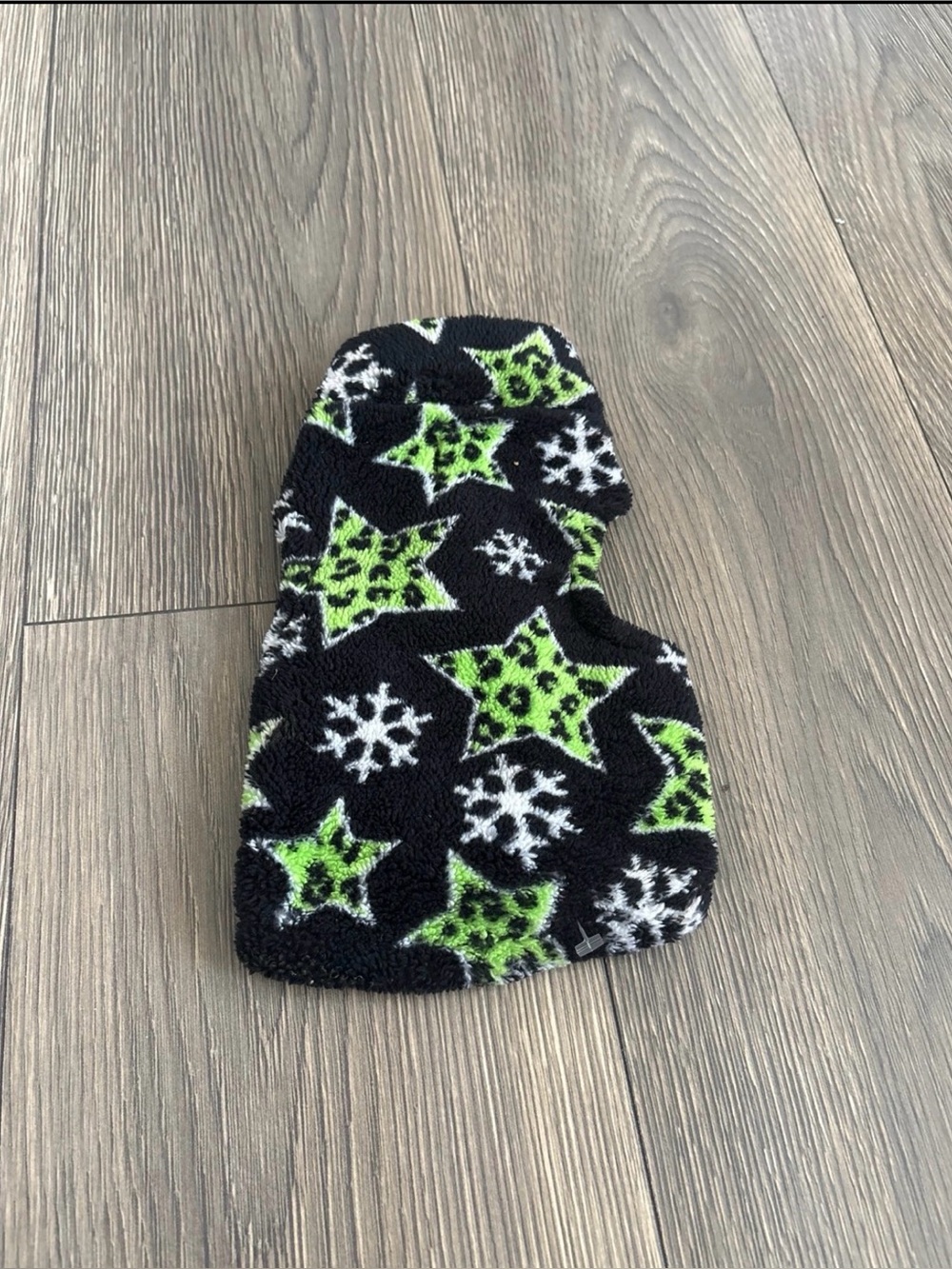 Pet Fleece Star Leopard Snowflake Jacket